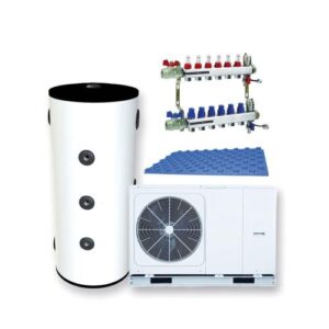 Kit Aerotermia para Suelo Radiante de 180m2 Monobloc Aquaris 12kW